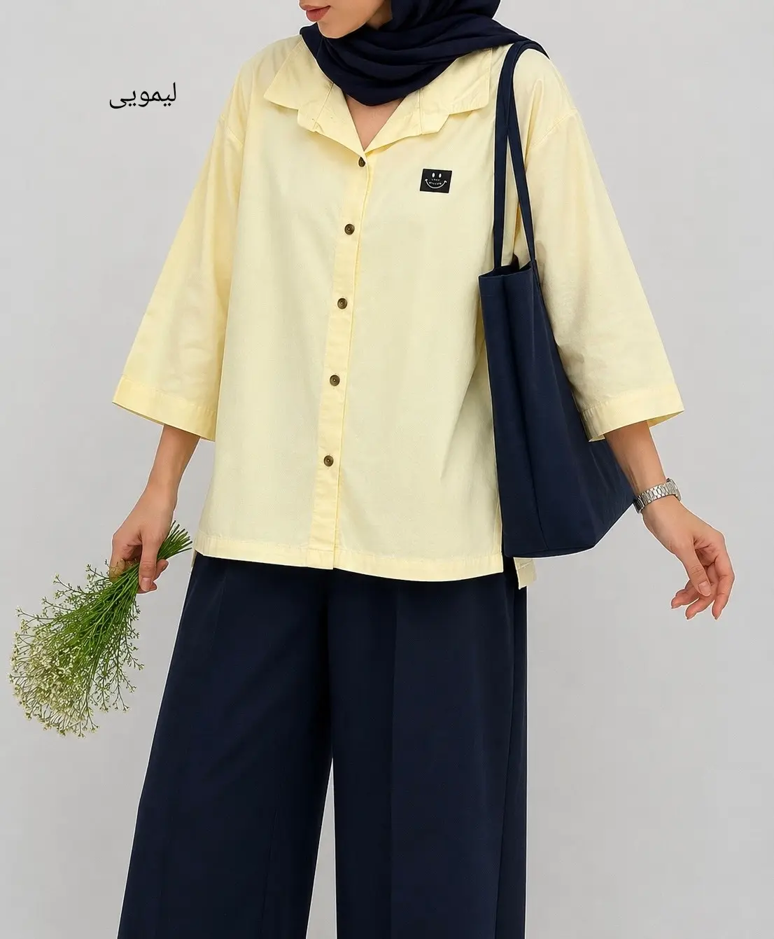 تونیک لینن پنبه لبخند